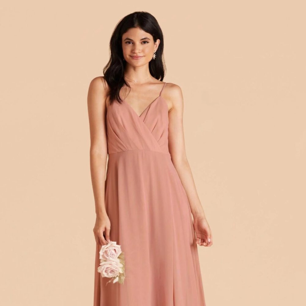 Birdy Grey Kaia Bridesmaid Dress - Dusty Rose - Size small